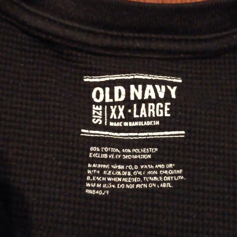 Old Navy Mens Stockton St. Brawlers Sweatshirt Size 2XL Black - Picture 3 of 3